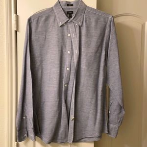 J.crew men’s long sleeve button down shirt.